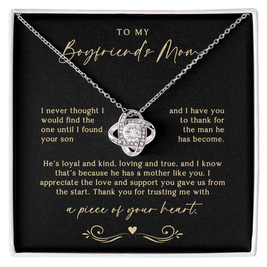 A Piece of Your Heart Boyfriend'S Mom Necklace