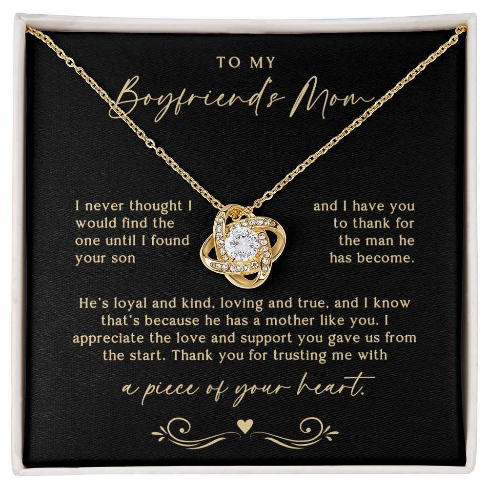 A Piece of Your Heart Boyfriend'S Mom Necklace
