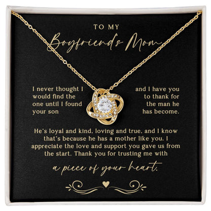 A Piece of Your Heart Boyfriend'S Mom Necklace