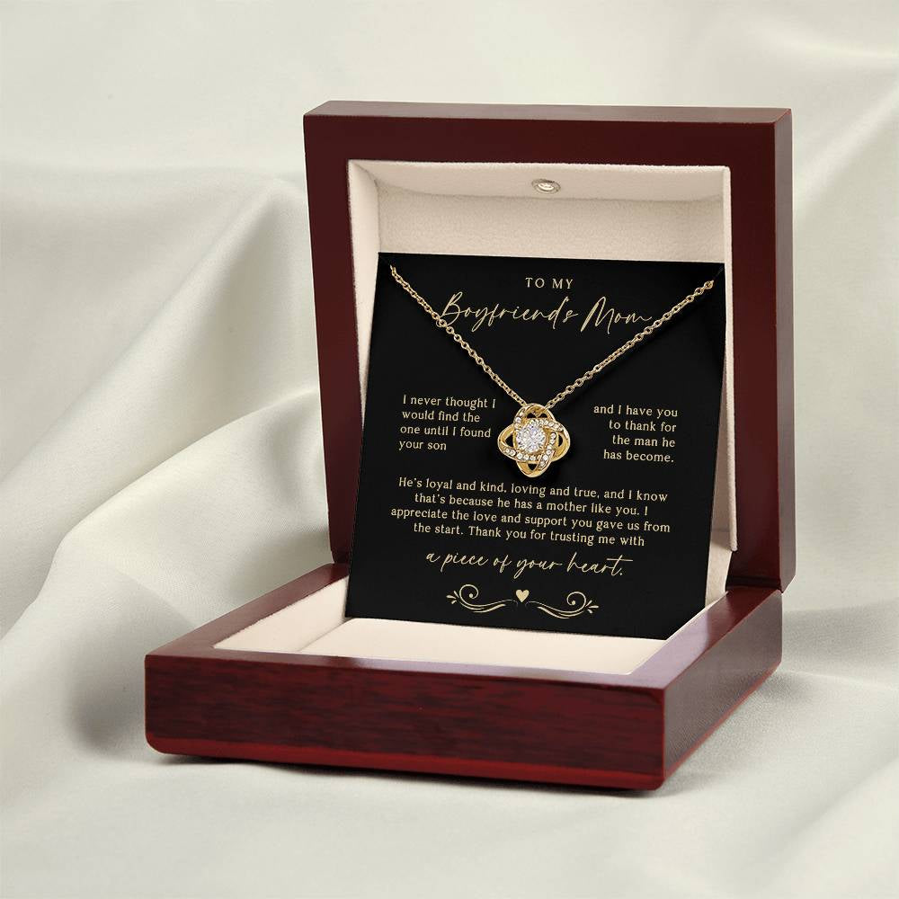 A Piece of Your Heart Boyfriend'S Mom Necklace