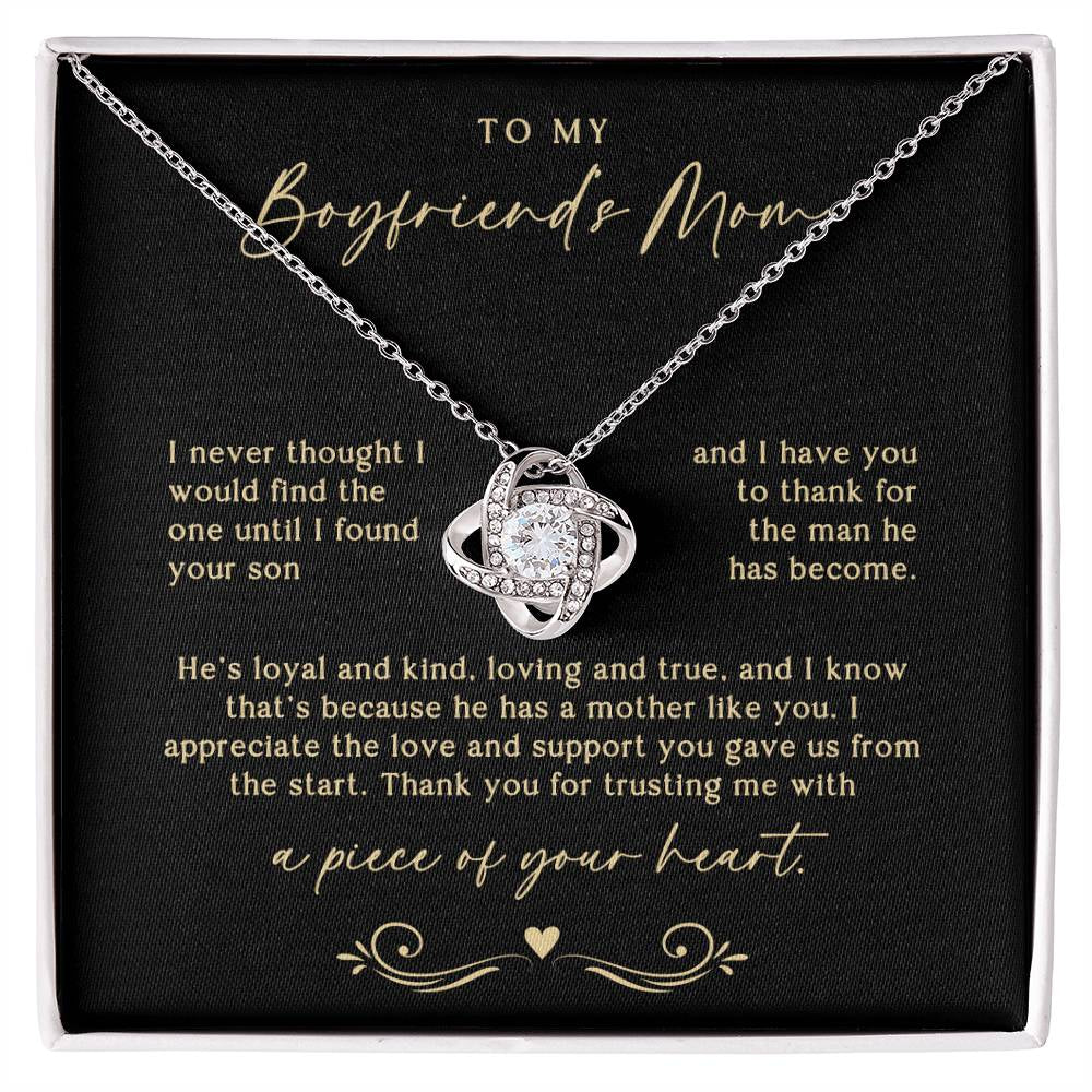 A Piece of Your Heart Boyfriend'S Mom Necklace