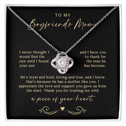 A Piece of Your Heart Boyfriend'S Mom Necklace