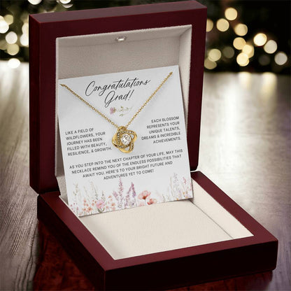 Wildflower Graduation Necklace