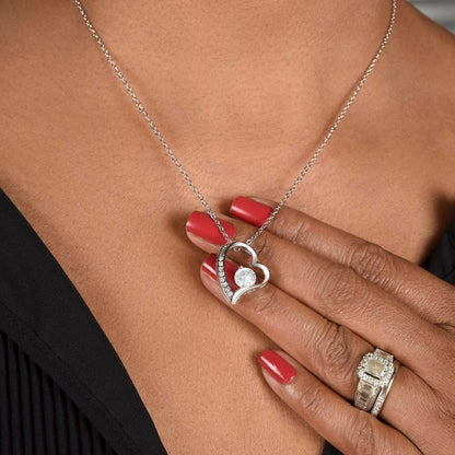 Promise Necklace for Her (Forever Love Heart Necklace)