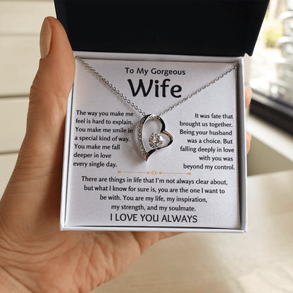 To My Gorgeous Wife - Forever Love Gift Set - TJ122