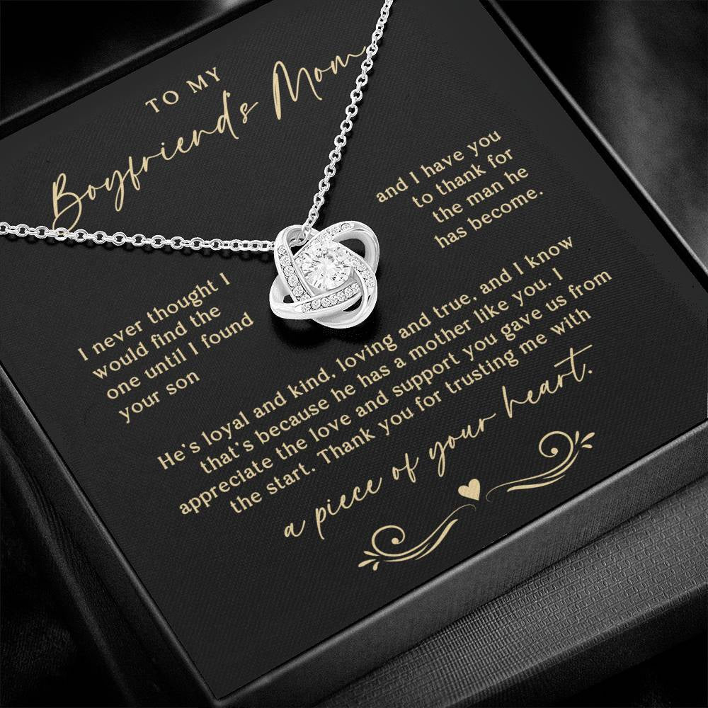 A Piece of Your Heart Boyfriend'S Mom Necklace