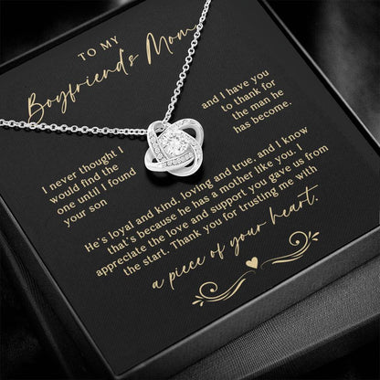 A Piece of Your Heart Boyfriend'S Mom Necklace