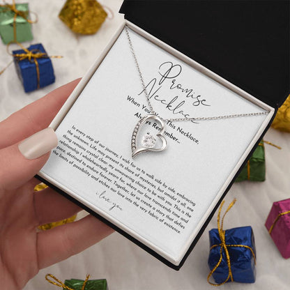 Promise Necklace for Her (Forever Love Heart Necklace)