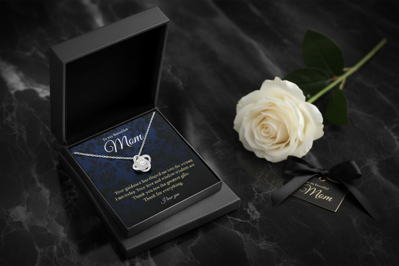 Luxury Necklace Gift Box Desktop